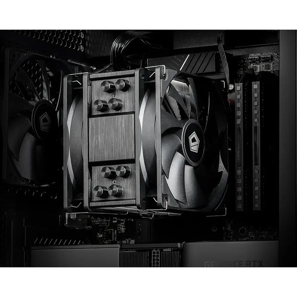 Кулер для процесора ID-Cooling SE-214-XT Plus Black [148516] - фото 5