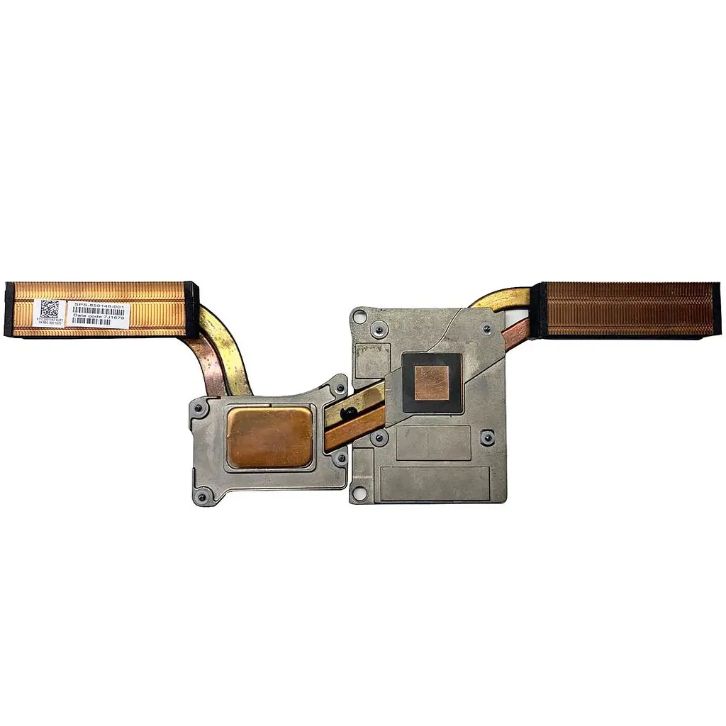 Система охлаждения для ноутбука (радиатор) HP ZBook 15 G3 (850148-001) Б/У - фото 2