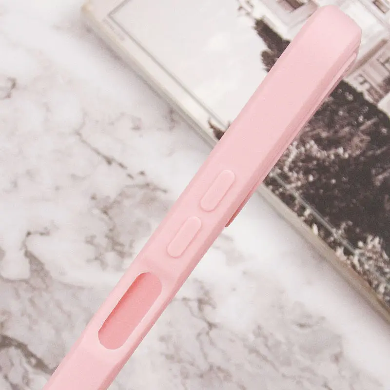 Силиконовый чехол Candy Full Camera для Oppo A38 / A18 Розовый / Pink Sand - фото 4