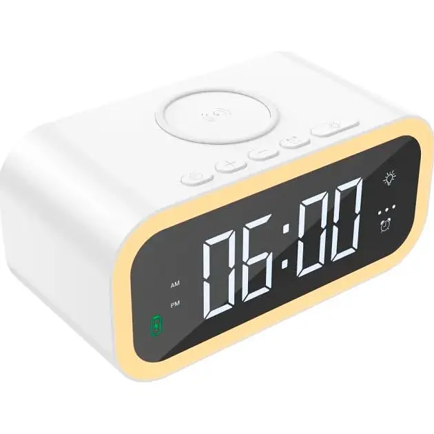 Бездротовий зарядний пристрій WiWU Wi-W015 2in1 Time Wireless Charger [97688] - фото 4