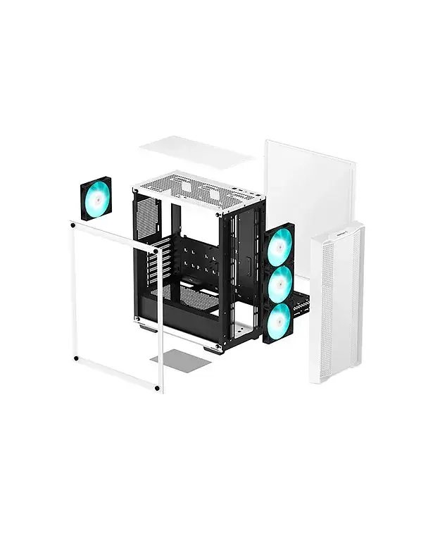 Корпус для ПК Deepcool CC560 WHITE V2 - фото 4