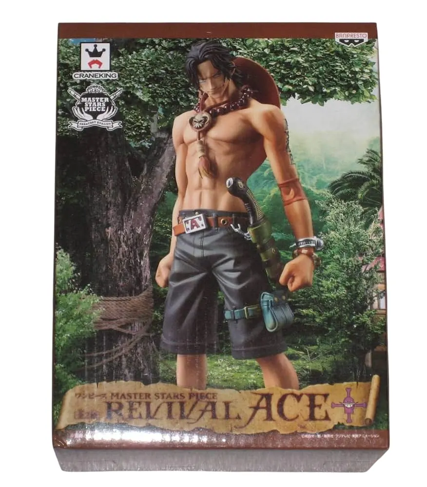 Колекційна фігурка Banpresto MASTER STARS Ace One Piece Ейс Ван Піс 26 см BG A OP 26 - фото 2