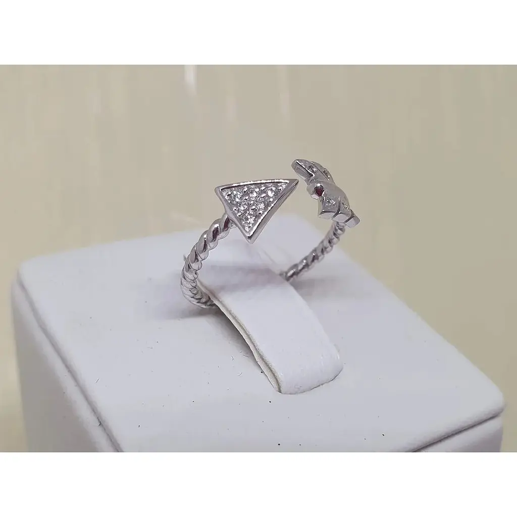 Серебряное кольцо Qvaliz с фианитами. 901-00969 15 16 - фото 2