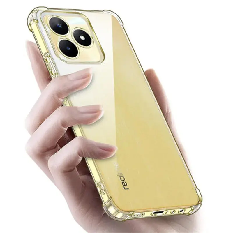 Чохол до мобільного телефона BeCover Anti-Shock Realme Note 50 Clear (711173) - фото 3
