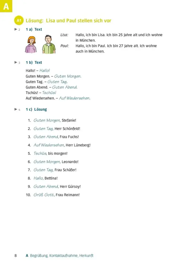Deutsch uben. Horen + Sprechen A1 Buch mit Audios online - фото 4