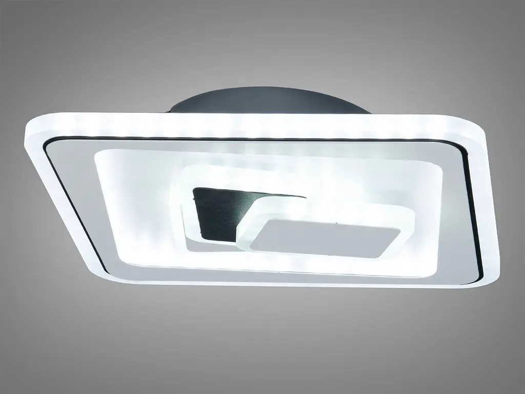 Світильник стельовий LED Diasha 12066, 44W, 2420 лм, 20 см, акрил, метал, сучасний стиль - фото 2