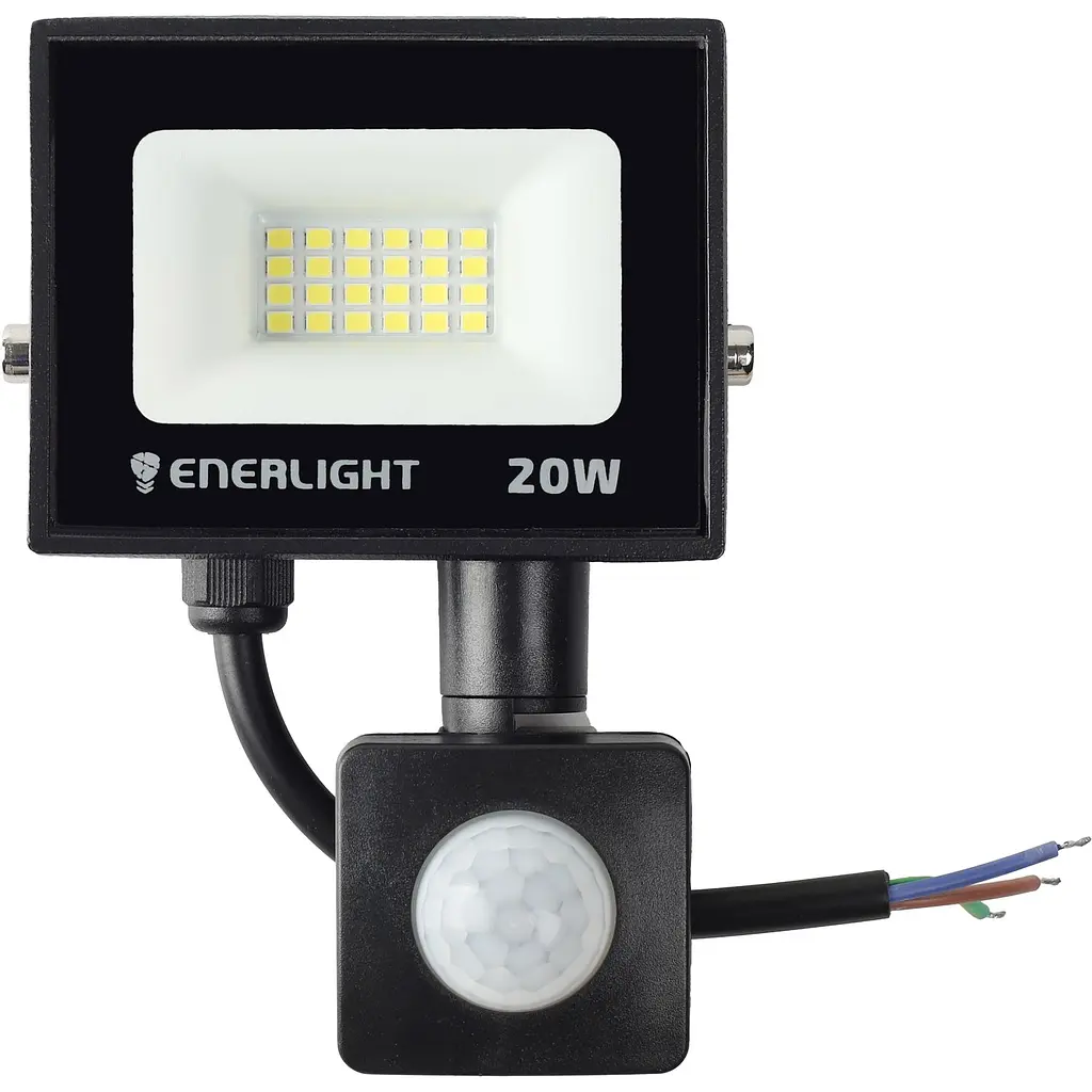 Прожектор світлодіодний Enerlight Mangust 20 Вт з датчиком руху (MANGUST20SMD80СS) - фото 2