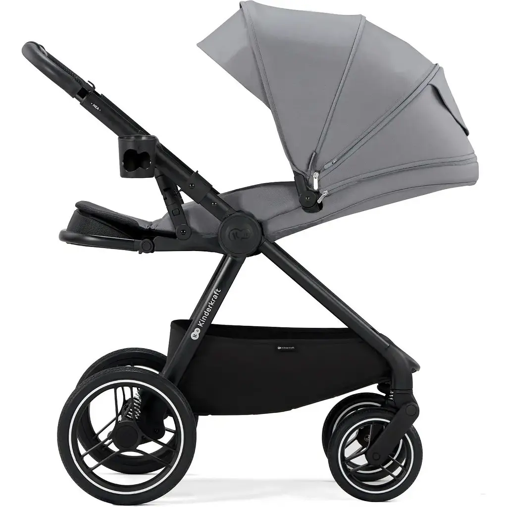Універсальна коляска 2 в 1 Kinderkraft Nea Platinum Grey (KSNEA000GRY2000) - фото 3