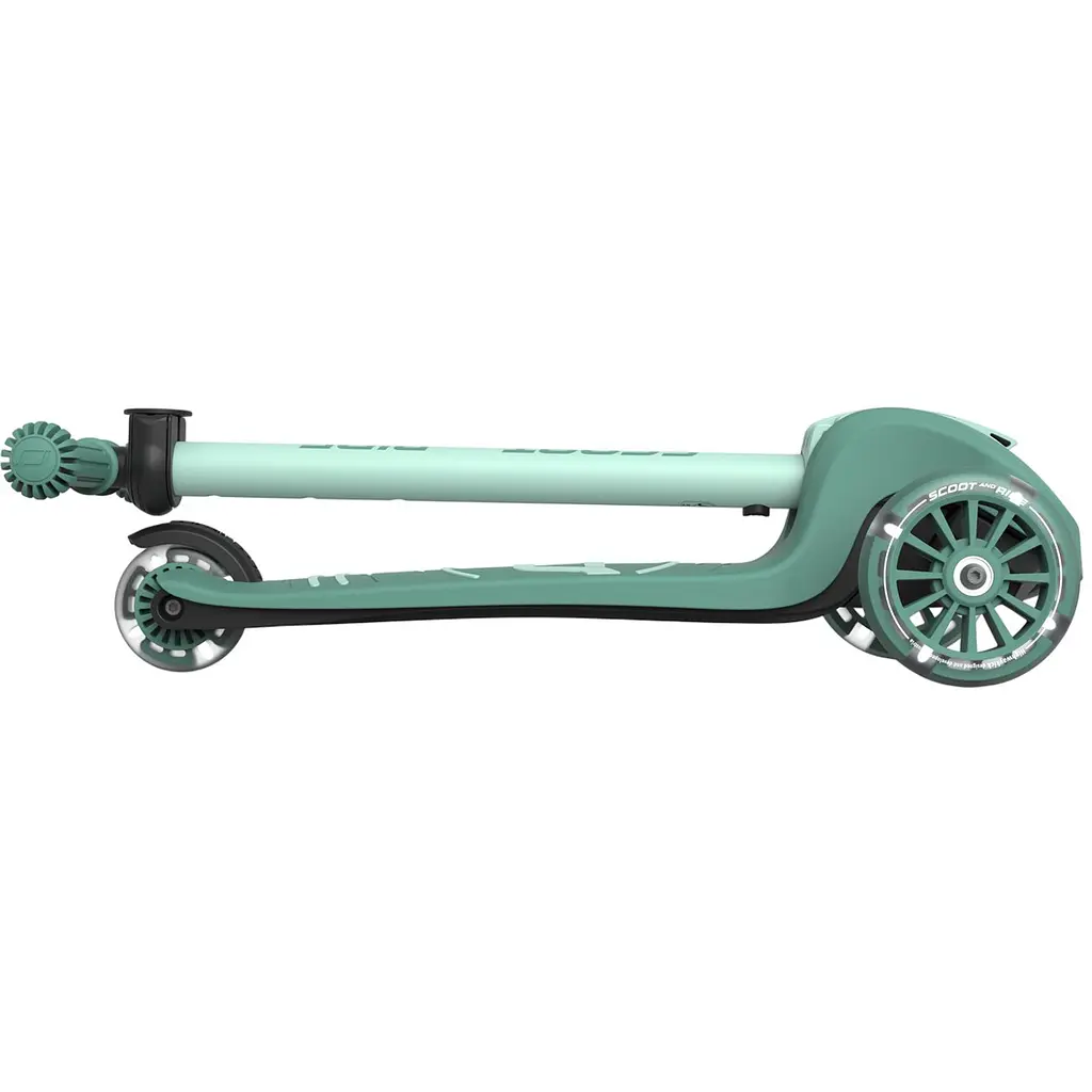 Самокат Scoot and Ride Highwaykick-3s колеса світяться 3+ років сіро-зелений (SR-00939) - фото 11