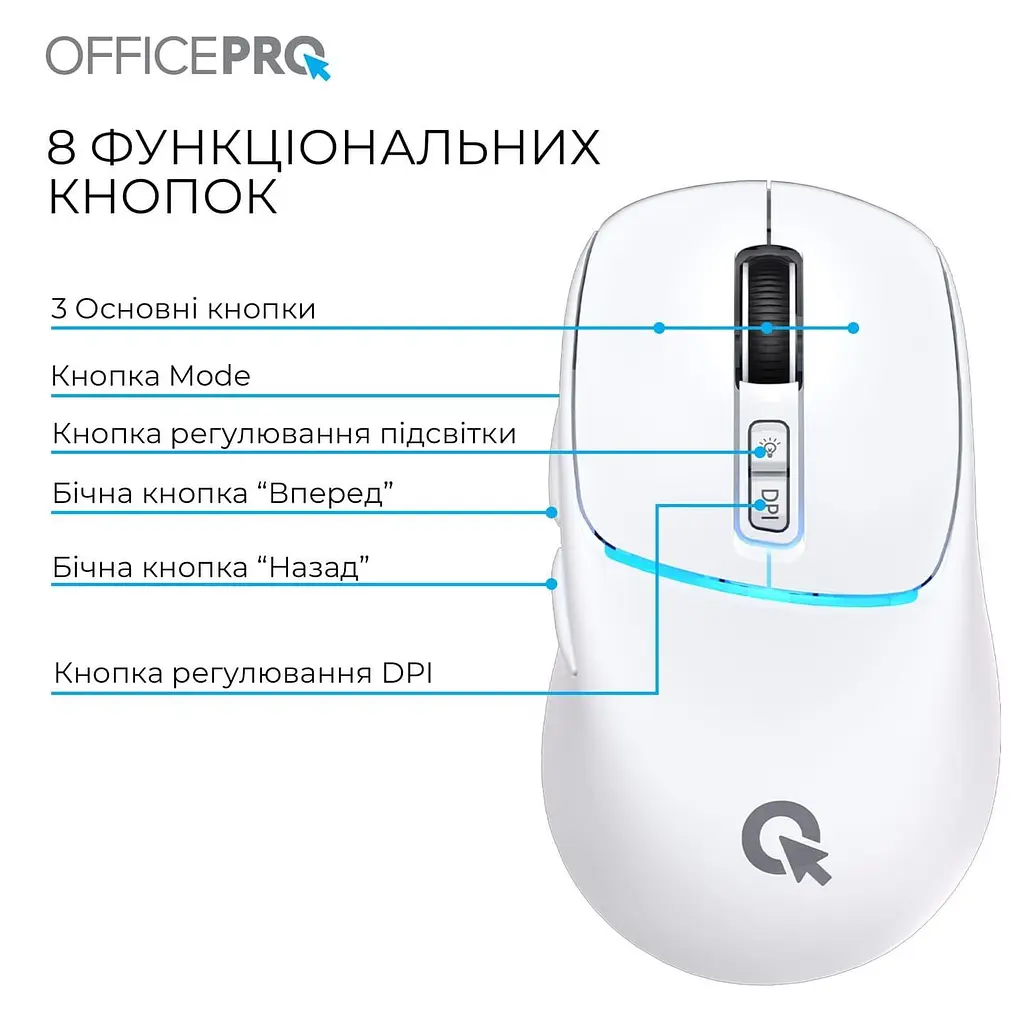 Мышь OfficePro M468W (M468W) - фото 10