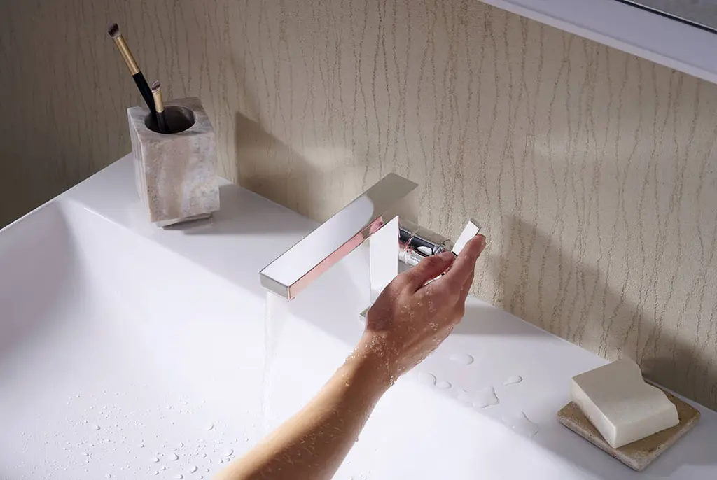 Змішувач для умивальника Hansgrohe Tecturis E CoolStart EcoSmart+ з д/к push-open chrome 73020000 - фото 5