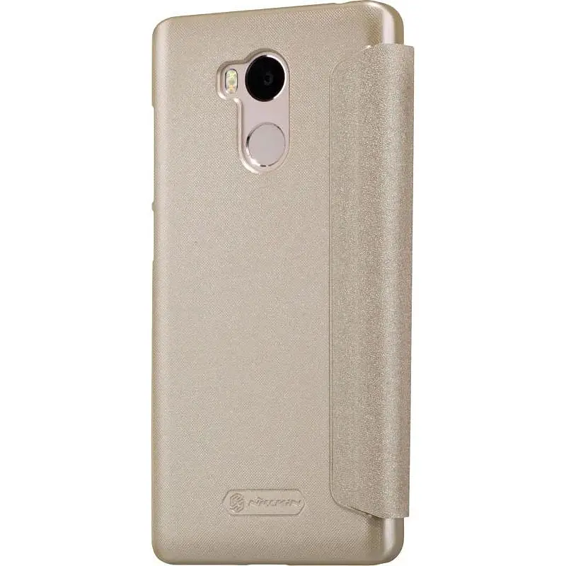 Чохол-книжка Nillkin Sparkle case Xiaomi Redmi 4 Prime Gold - фото 5