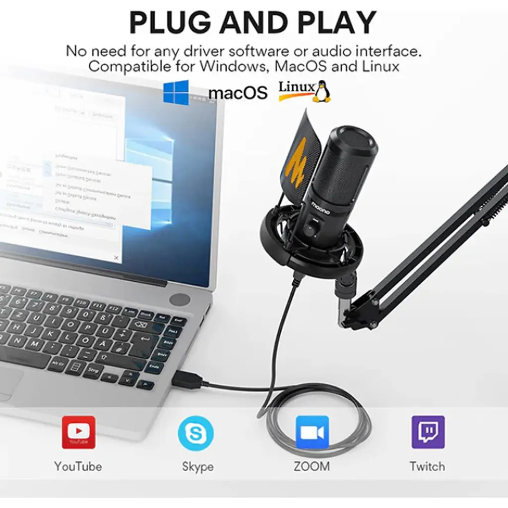 Микрофон Maono PM461TR RGB [119496] - фото 6