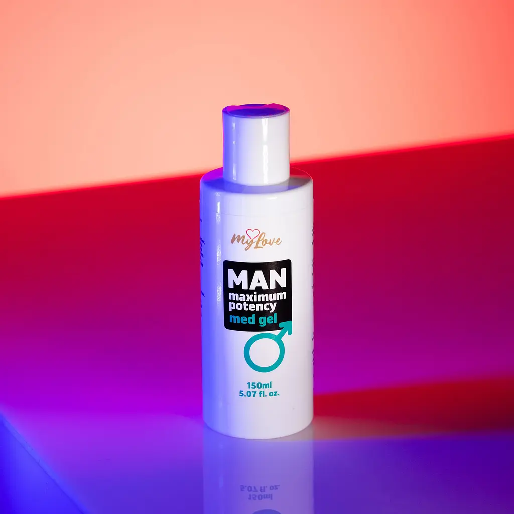 Інтимний гель-лубрикант для чоловіків MyLove Man Maximum Potency Med Gel 150 мл - фото 3