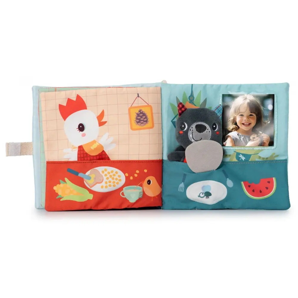 Развивающая мягкая книга Lilliputiens Вкусного, Луи (83535) - фото 4