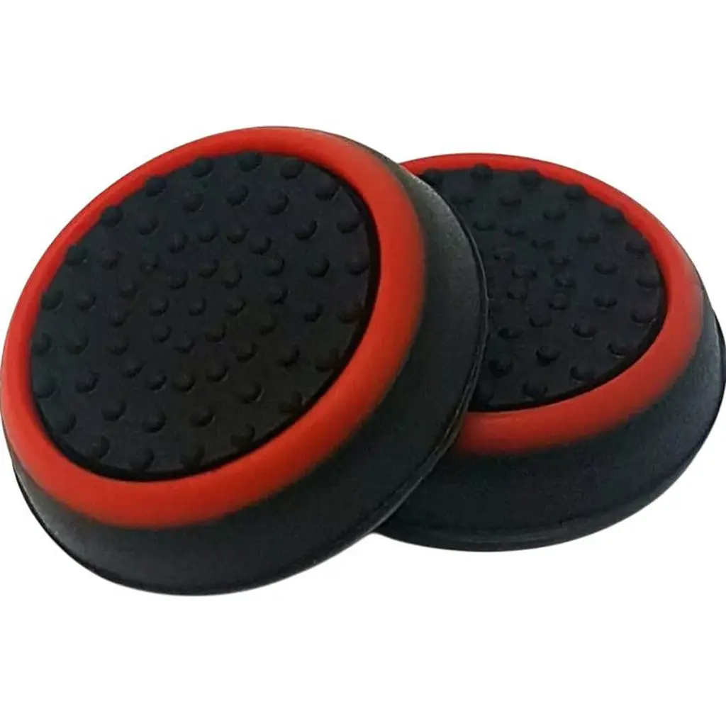 Накладки на стіки Thumb Grips 4-pack для PS4/PS5/Xbox Black Red [140709] - фото 5