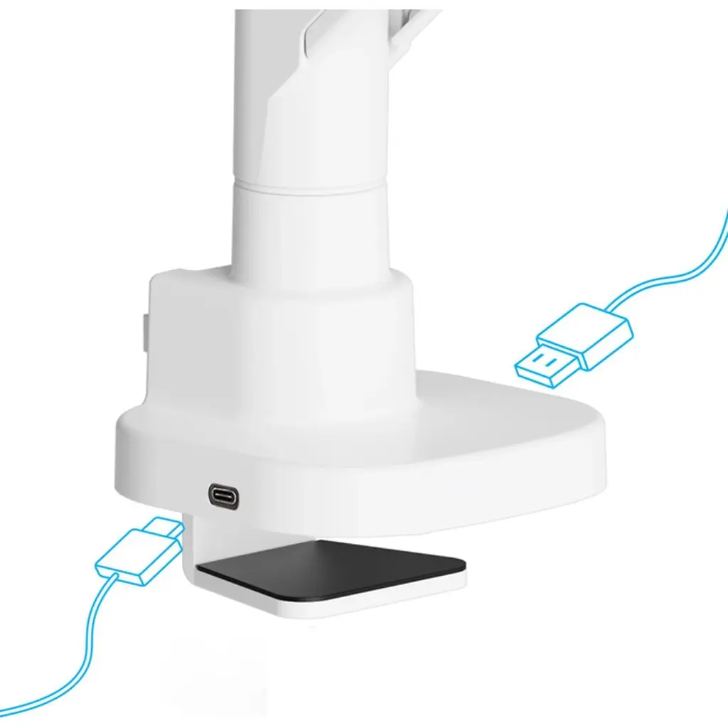Настільне кріплення для монітора OfficePro MA851 24-57` White [139335] - фото 8