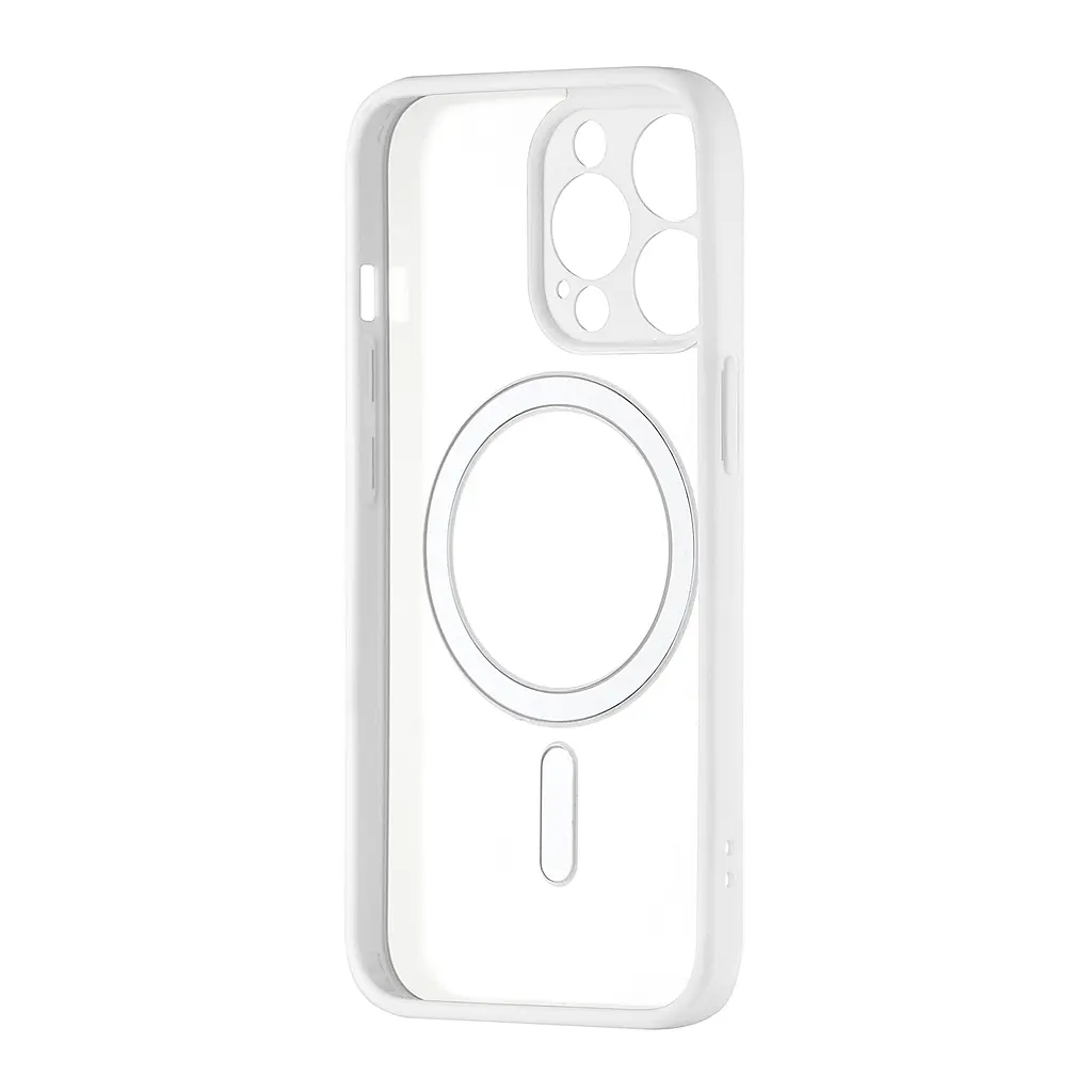 Чохол Color Edge with MagSafe (Protected Camera) iPhone 13 Pro White - фото 3