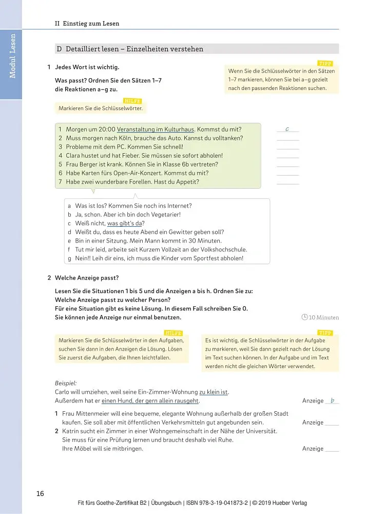 Fit furs Goethe-Zertifikat B2 Übungsbuch mit Audios online - Гайде Штібелер - фото 2