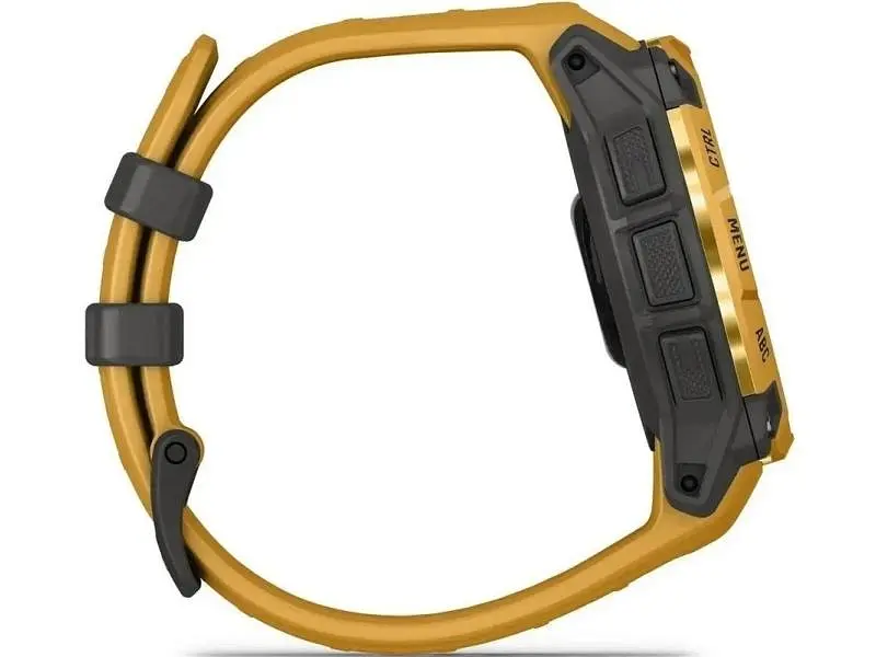 Смарт-годинник Garmin Instinct 3 45mm Solar Sunburst with Sunburst/Gray Band (010-02934-02) - фото 6