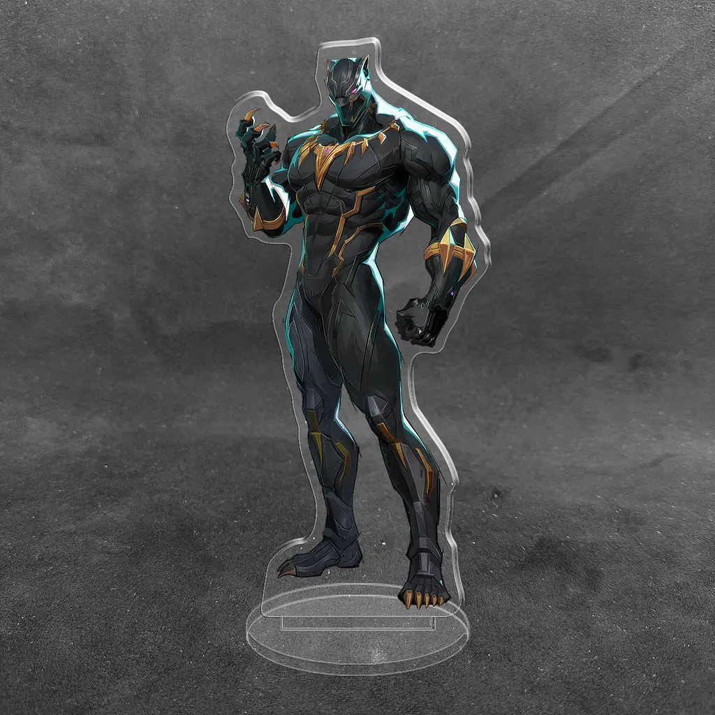 Акрилова колекційна фігурка Marvel Rivals - Black Panther 15 см
