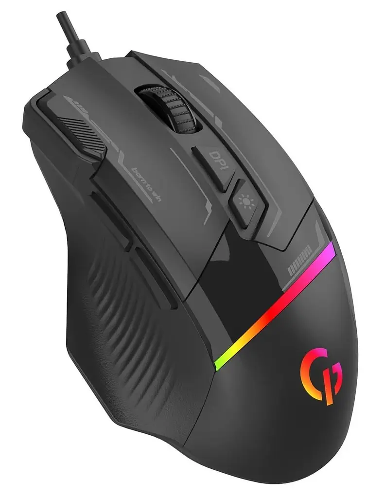 Мышь GamePro GM300 RGB USB Black (GM300B) - фото 2