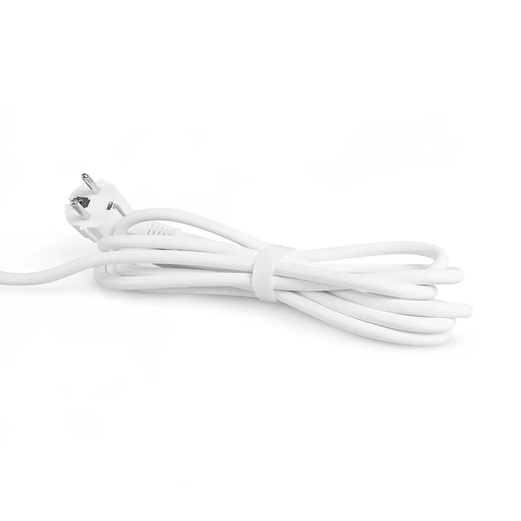 Мережевий подовжувач VIDEX ONCORD з/з 4п 3м (3x1.5мм) 3.4А USB(QC3.0) +USB-C(PD20W) з кнопкою White VIDEX (27695-000) - фото 9