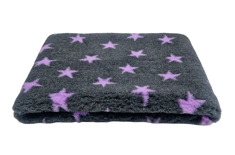 Килимок для собак Vetbed Charcoal & Lilac Stars 160х300 см - фото 4