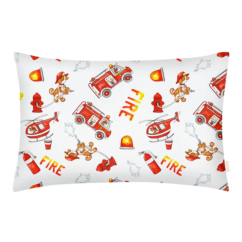 Дитяча постільна білизна в ліжечко FIRE TRUCKS COSAS (4822052214725) - фото 3