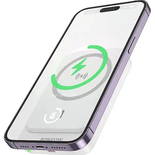 Внешний аккумулятор Borofone BJ63 Nimble 5000mAh 20W White [123612] - фото 2