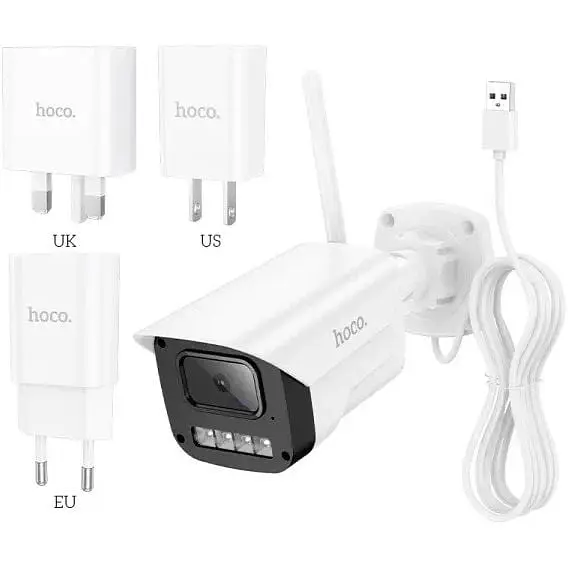 Камера видеонаблюдения Hoco D4 Outdoor gun-type HD внешняя уличная - фото 5