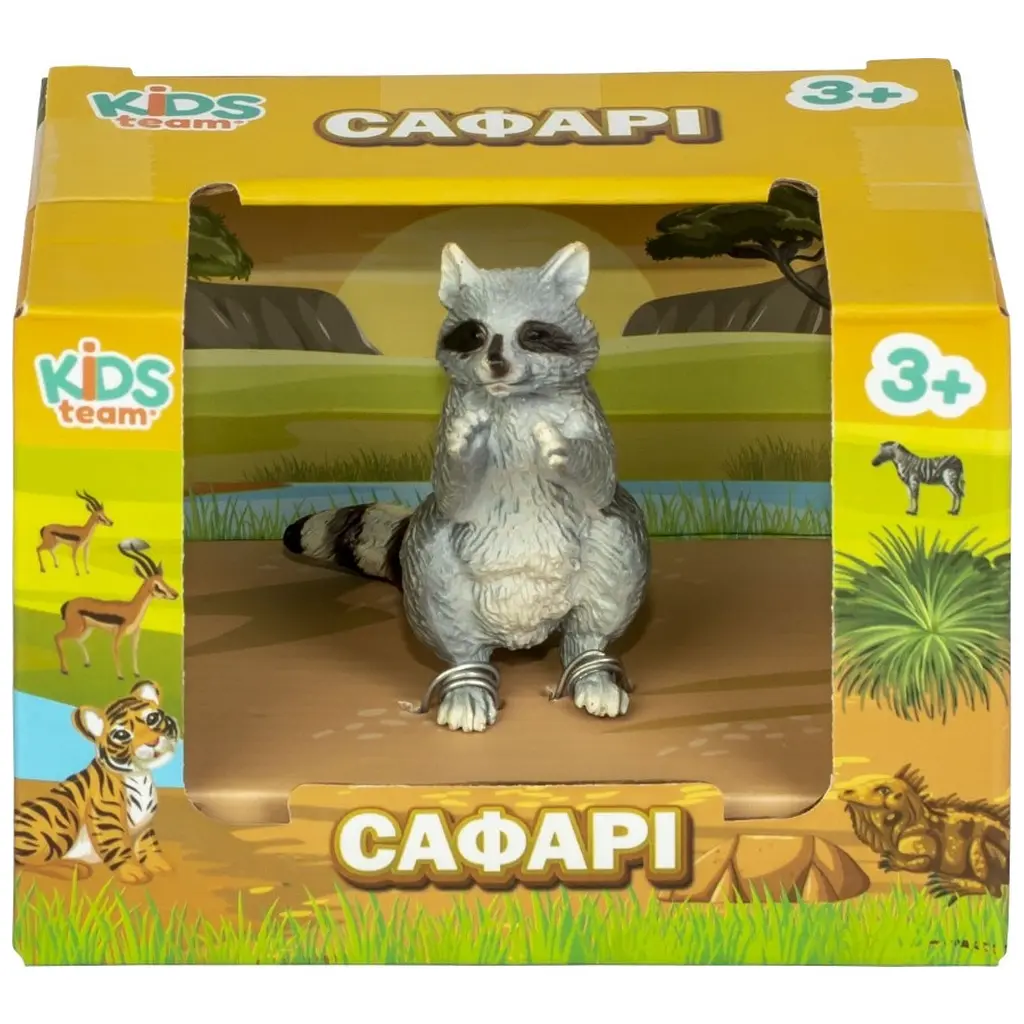Фігурка Kids Team Сафарі Єнот (Q9899-A82_3) - фото 2