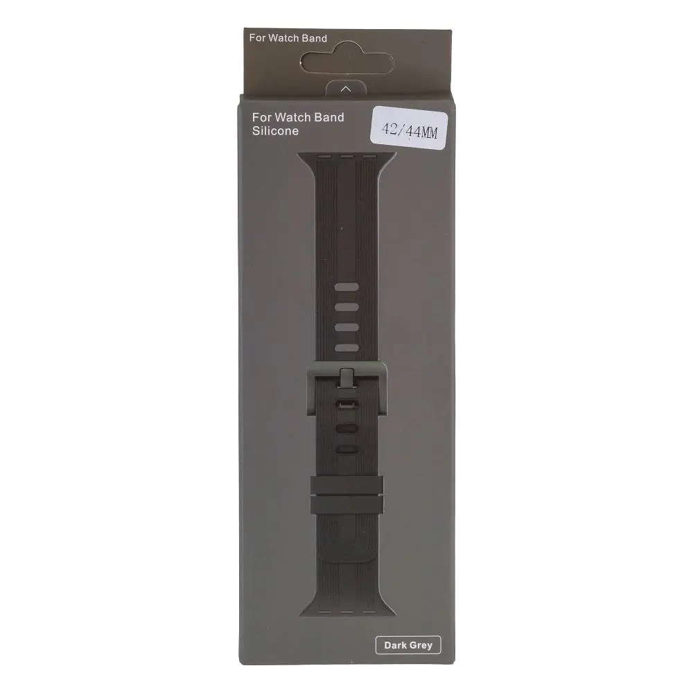 Ремінець Anchor Watch Band Silicone Shine Apple Watch 49/Watch 45/ Watch 44/Watch 42 мм Dark Grey - фото 2