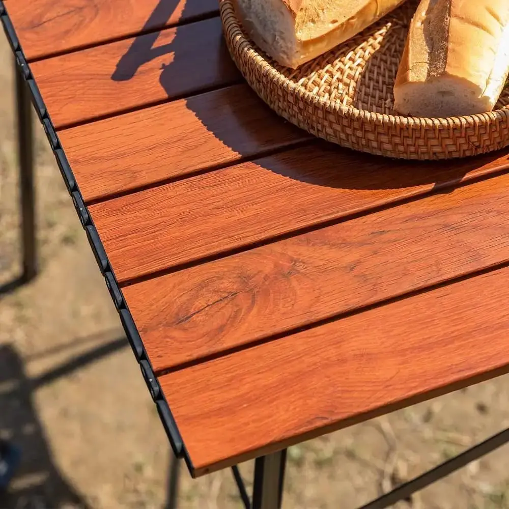 Складной стол Market Union 95х55х50 см светло-коричневый (1004593) - фото 4