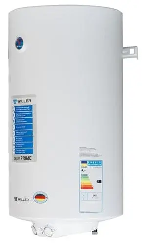 Водонагрівач Willer EV100DR Prime, White, 1500W, 100л, сухий ТЕН, 1 ТЕН, механічне керування, зовнішній терморегулятор, бак титанокварцова емаль, C, 89.5х45х46.5см - фото 2