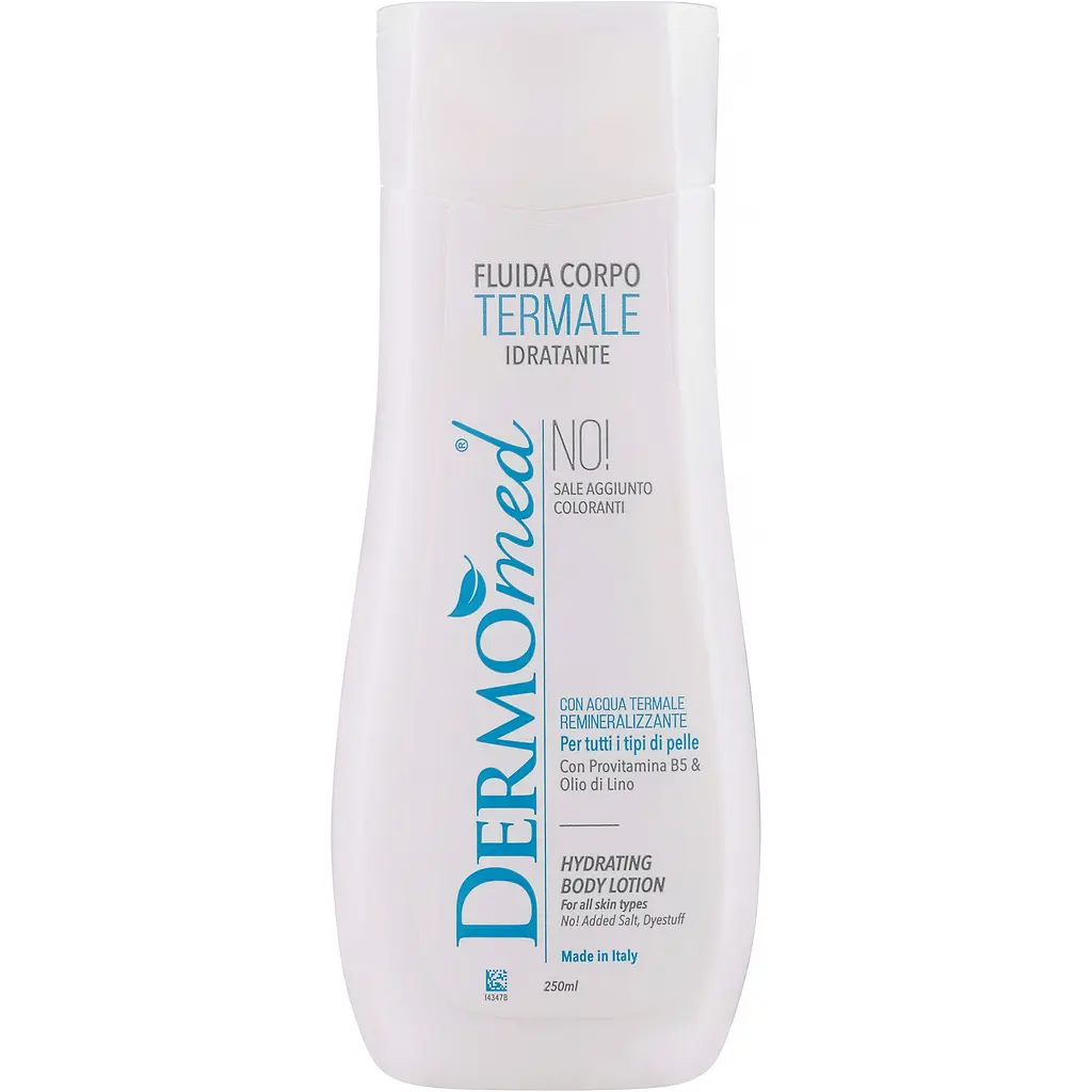 Лосьйон для тіла Dermomed Thermal Hydrating Body Lotion З провітаміном В5 та лляною олією 250 мл