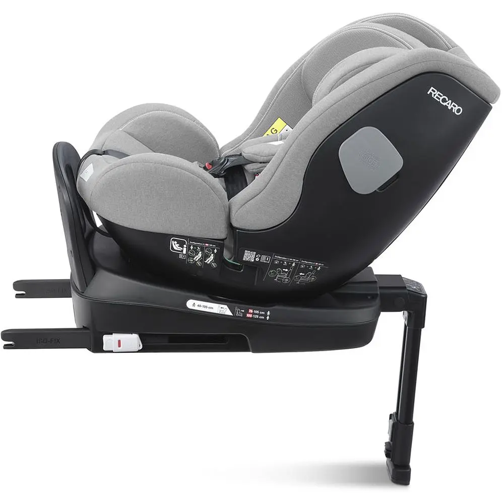 Автокресло Recaro Salia 125 Carbon Grey, серое (89047640050) - фото 10
