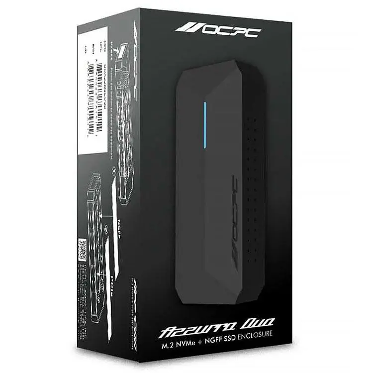 Зовнішня кишеня для SSD M.2 PCIe OCPC AZURRO DUO - фото 6