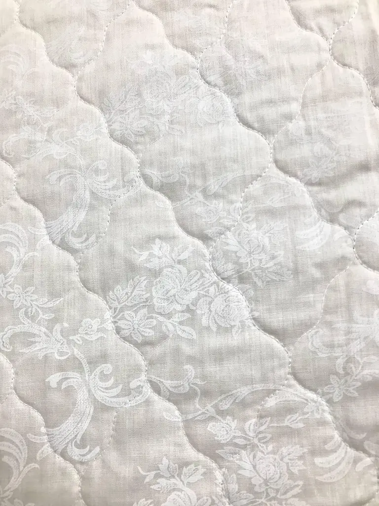Наматрацник Ecotton 200х200 см захисний антиалергенний з резинкою по кутах бежевий (20-0256Ivory) (20535) - фото 6