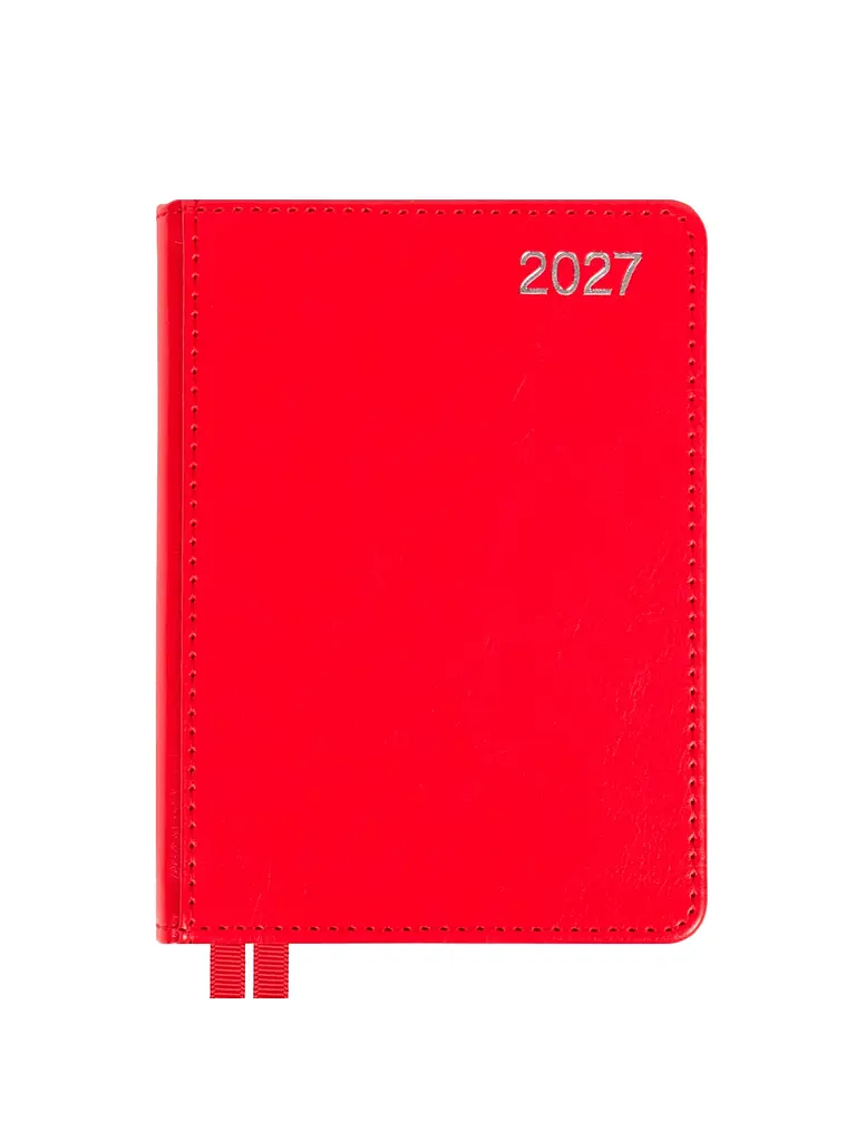 Щоденник 2027 А6 LEO Planner City датований червоний (252762) - фото 2