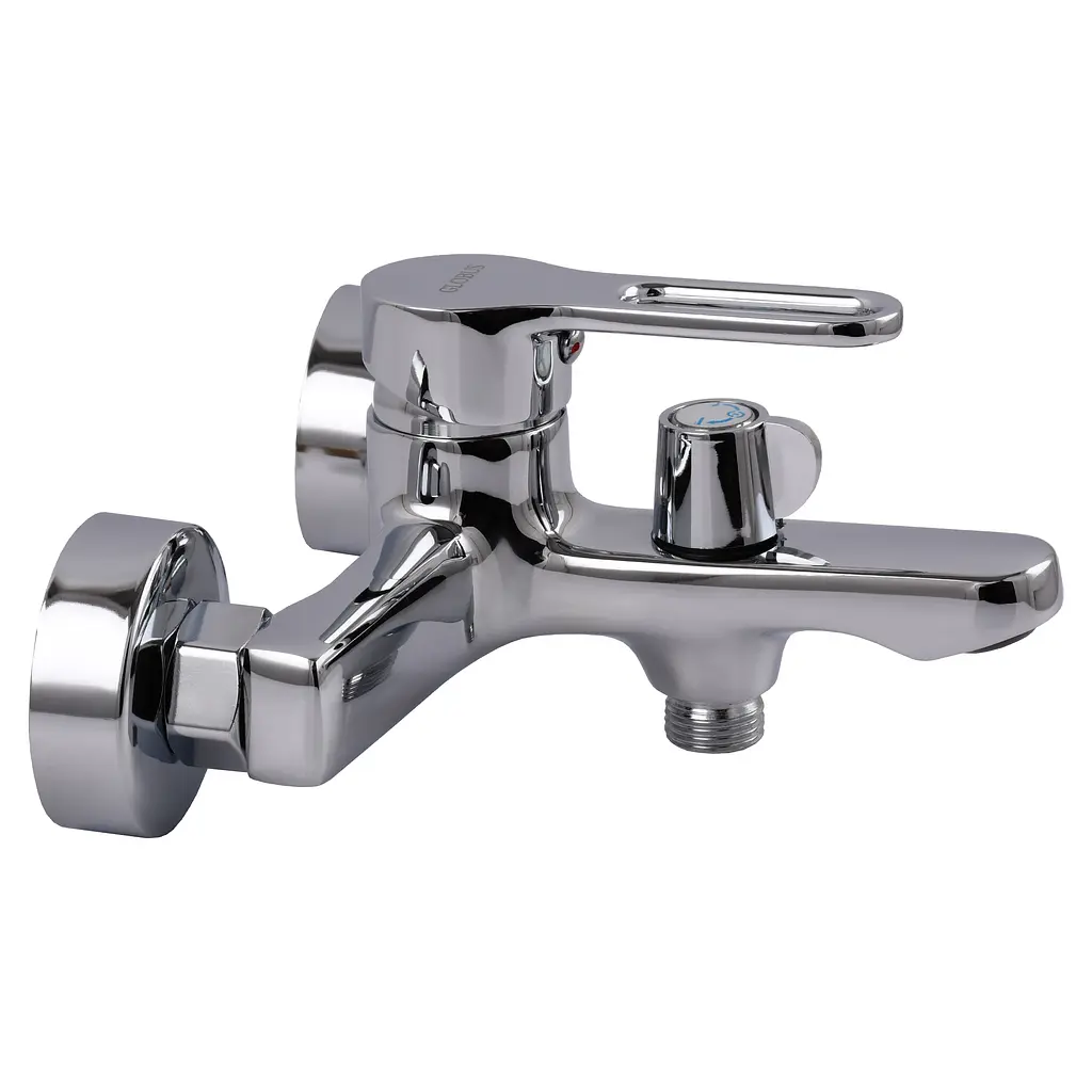 Змішувач для ванни Globus Lux Dolly GLD-0102N хромований для установки в ванній кімнаті зручний і стильний - фото 3