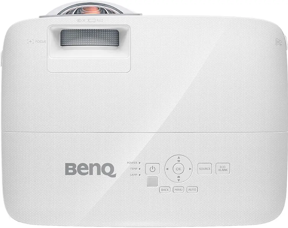 Проектор BENQ MW809STH, короткофокусний, DLP, WXGA , 3500Lm, 20000:1, D-sub, HDMI, RJ45, білий - фото 5