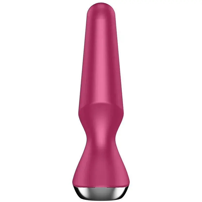 Анальная смарт-вибропробка Satisfyer Plug-ilicious 2 Красная - фото 4