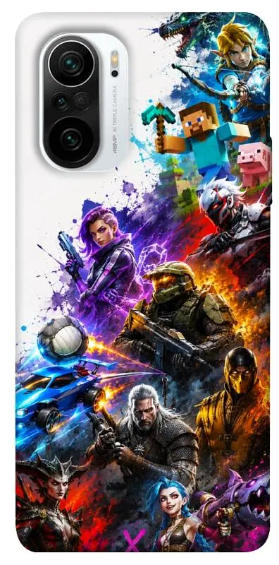 TPU чохол Demsky Gameverse для Xiaomi Redmi K40 / K40 Pro / K40 Pro+ / Poco F3