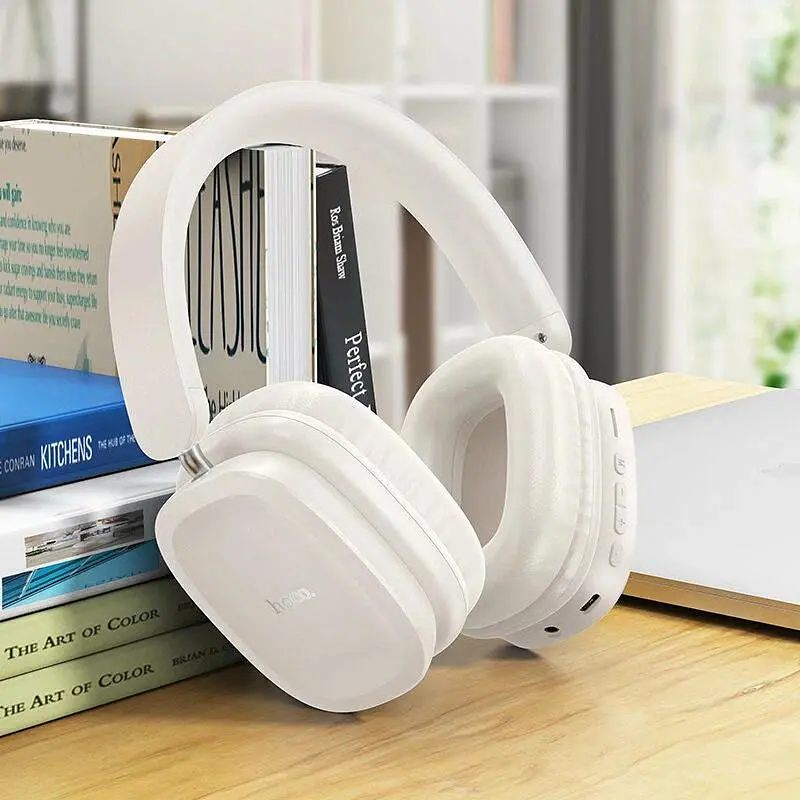 Bluetooth Стерео Гарнитура Hoco W51, 46h, 400 mAh Белый - фото 4