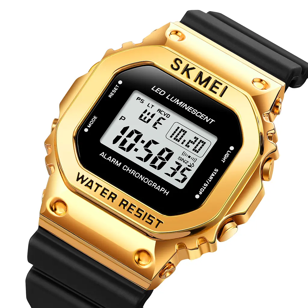 Часы наручные 1851 Black-Gold Skmei acs0030541 - фото 2