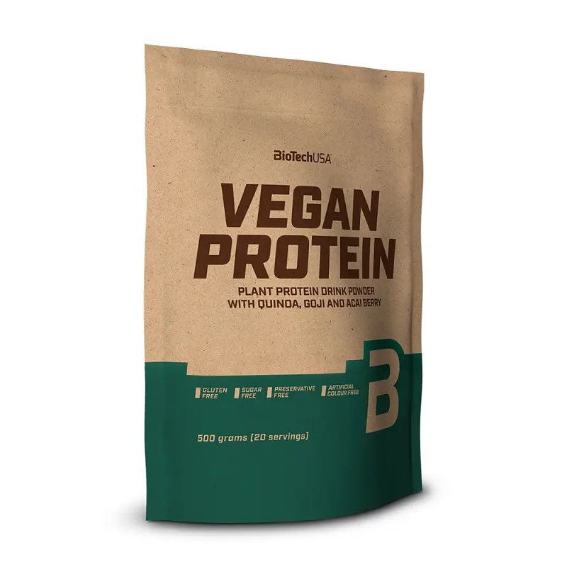 Протеїн BioTech Vegan Protein, 500 грам - Лісова ягода