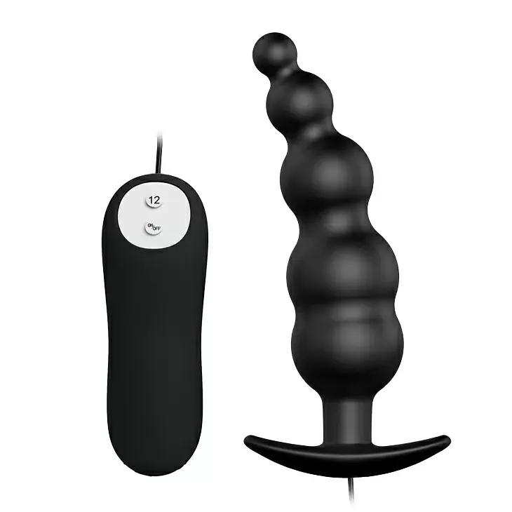 Анальна пробка з вібрацією Pretty Love Vibrating Butt Plug, 11.8х3 см