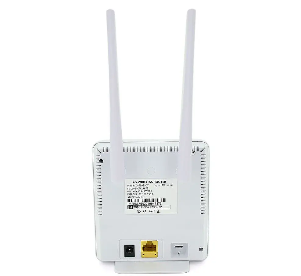 4G/3G Wi-Fi роутер Voltonic CPE CPE903 без акумулятора - фото 2