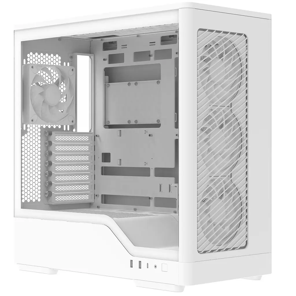 Корпус AeroCool D520A-WT-v1 Белый (ACCM-DS05143.21)
